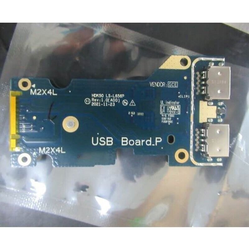 Original For Dell G15 5520 5521 HDK50 LS-L656P USB I/O Board 2P0CY ...