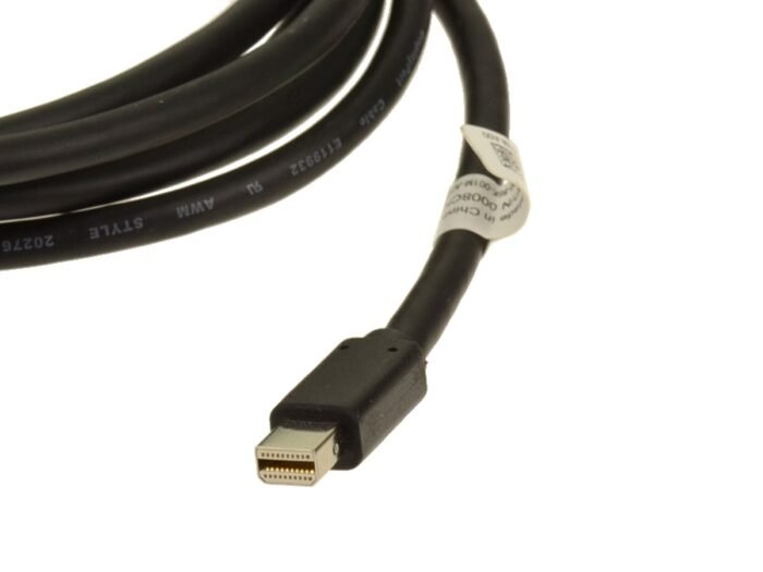 For Dell 6.5 FT DisplayPort Male to Mini-DisplayPort Male Video Cable - 6FT - 008CK - Image 3