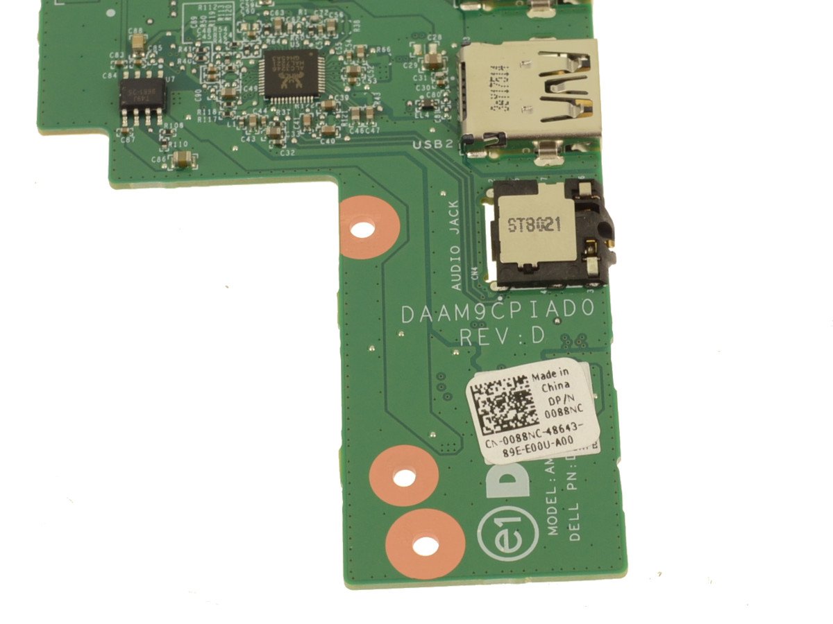 For Dell Inspiron 15 (5577) USB / Audio Port IO Circuit Board - 3VFY4 - 088NC - Image 3
