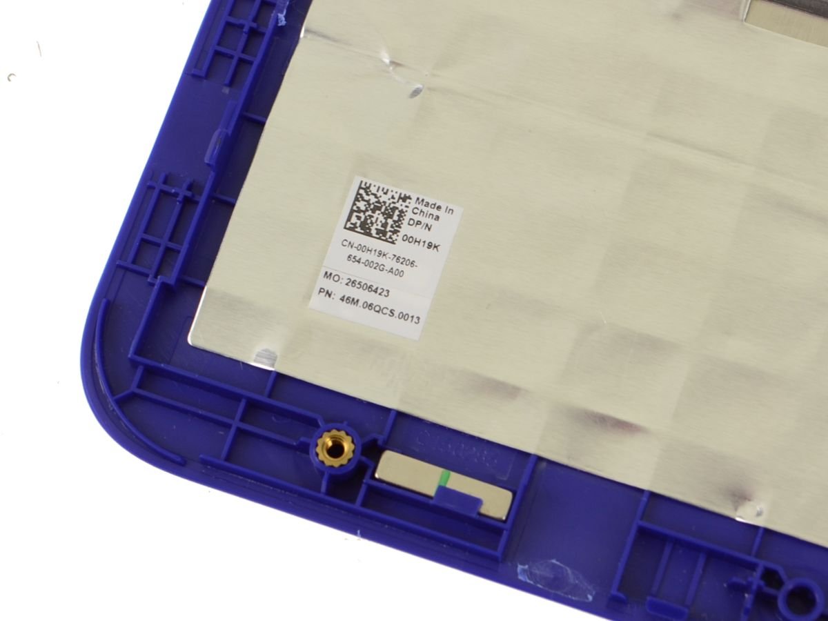 For Dell Inspiron 11 (3168 / 3169 / 3179) Keyboard Palmrest Touchpad Assembly - Blue - 0H19K - Image 3