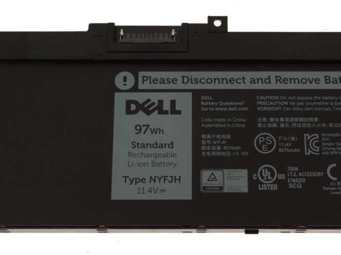 For Dell Precision 7530 / 7730 / 7540 / 7740 6-Cell 97Wh Laptop Battery - NYFJH - Image 2