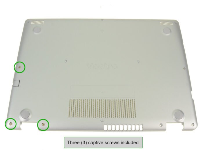 For Dell Vostro 3490 / 3491 Laptop Base Bottom Cover Assembly - 13MYF