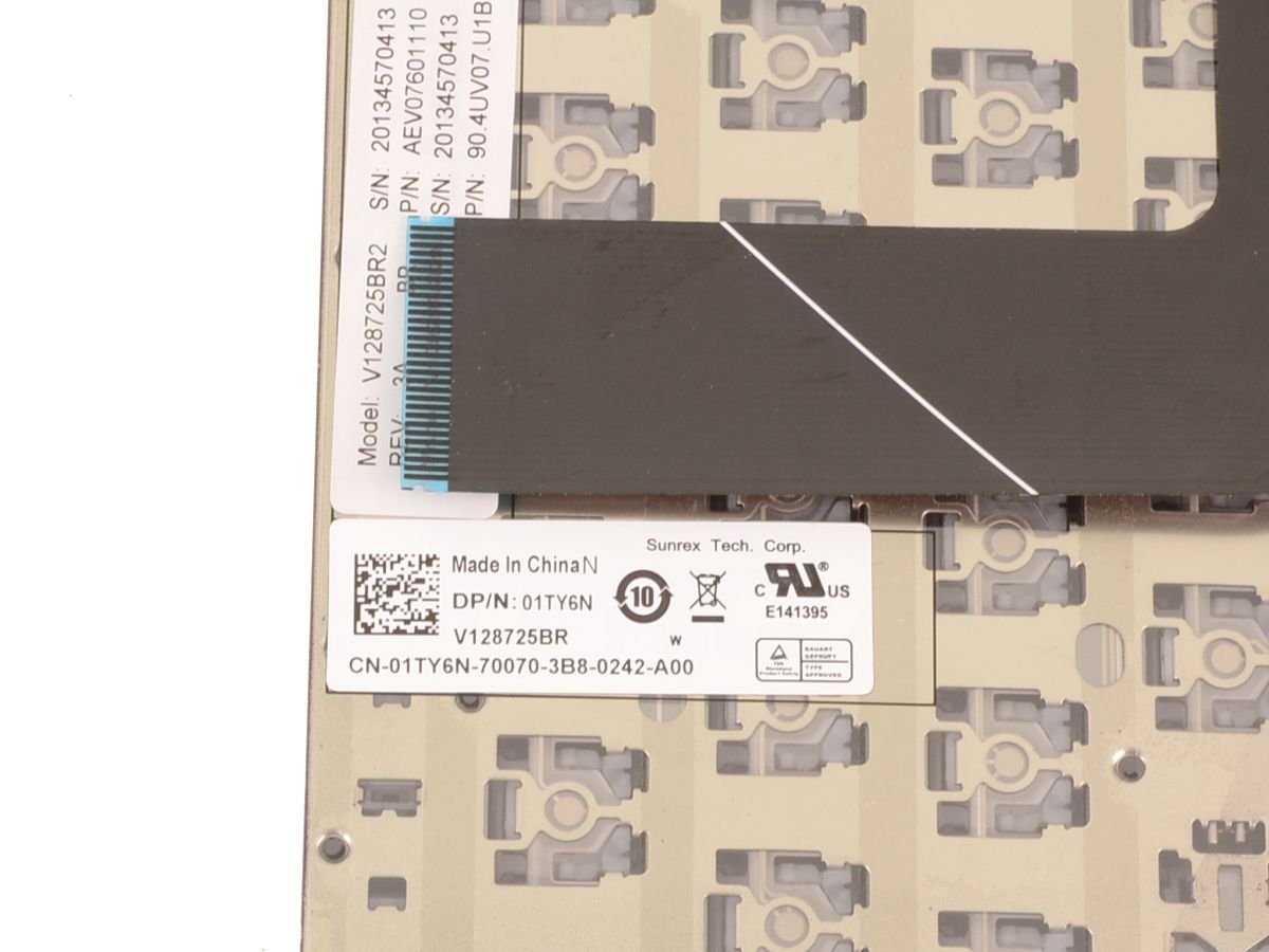 Brazilian - For Dell Inspiron 13z (5323) / 14z (5423) Laptop Keyboard - 1TY6N - Image 2