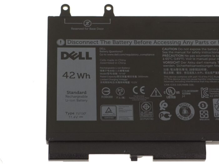 For Dell Latitude 5400 5401 5500 / Precision 3540 3-Cell 42Wh Laptop Battery - 1V1XF - Image 2