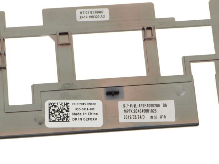 For Dell Latitude 5500 Middle Frame Support Bracket Assembly - 2F0XV - Image 3