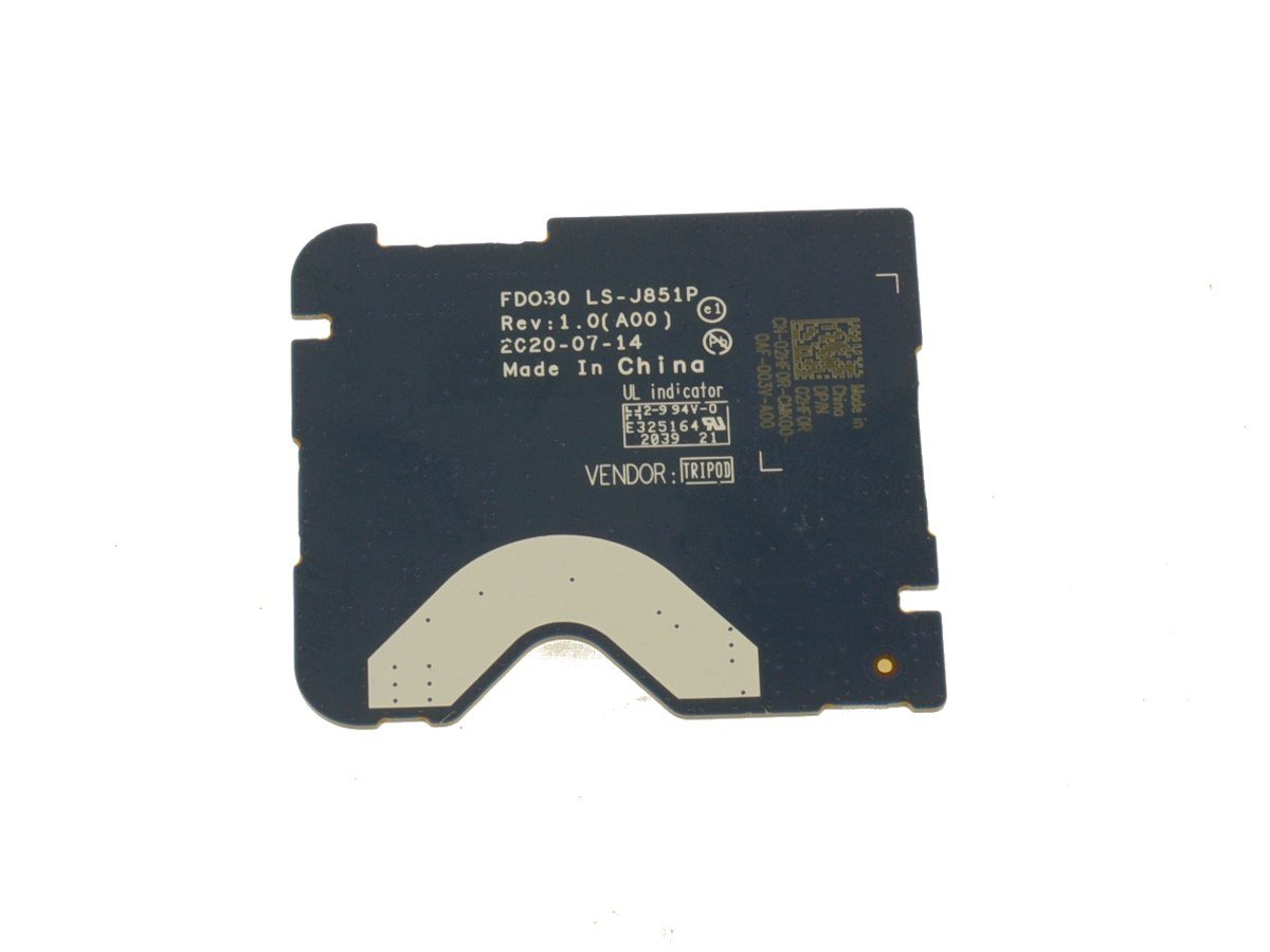 For Dell XPS 13 (9310) 2-in-1 Junction Circuit Board for Palmrest - 2HF0R