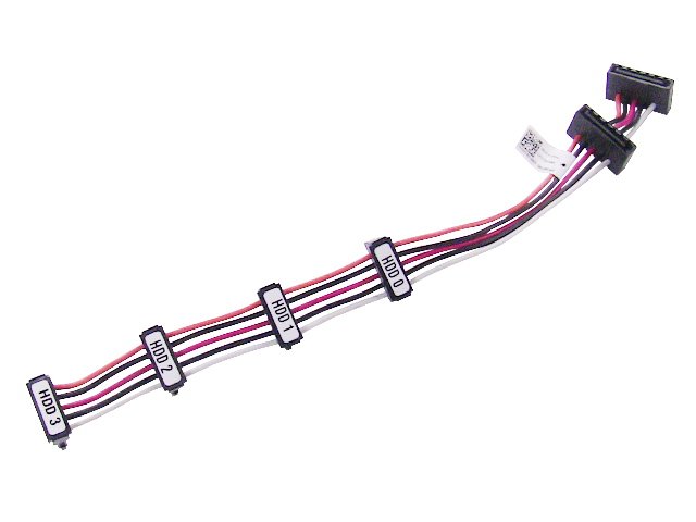 For Dell PowerEdge T110 2 SATA to 4 SATA Transition Splitter Cable - 2KVW5