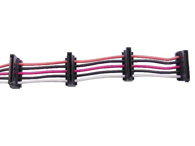 For Dell PowerEdge T110 2 SATA to 4 SATA Transition Splitter Cable - 2KVW5 - Image 2