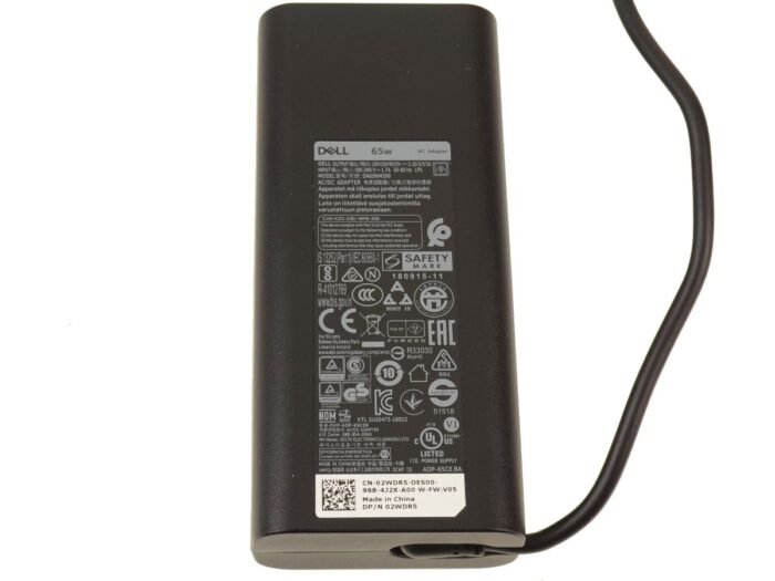 For Dell 65-Watt Charger AC Power Adapter USB Type-C - 65W - 2WDR5 - Image 2