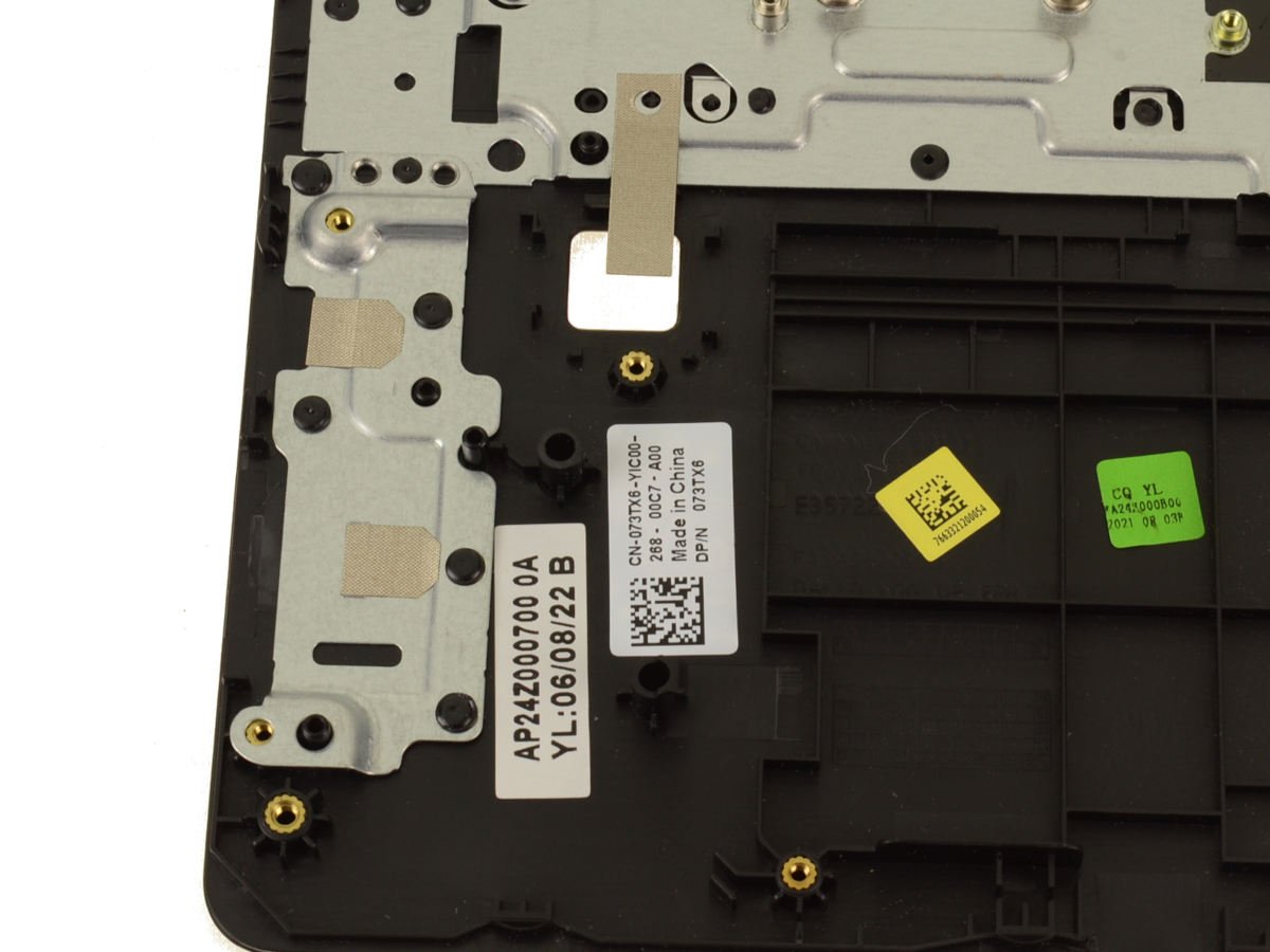 For Dell Latitude 3490 Palmrest Backlit Keyboard Assembly with FP Cut Out - 73TX6 - 2YXD3 - Image 3
