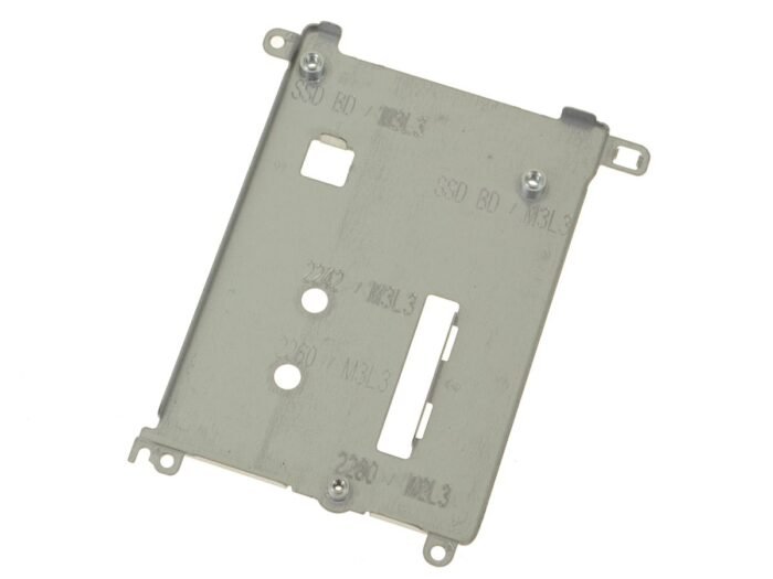 For Dell Latitude 13 (3380) Caddy Carrier Metal Mounting Bracket for M.2 SSD Cards