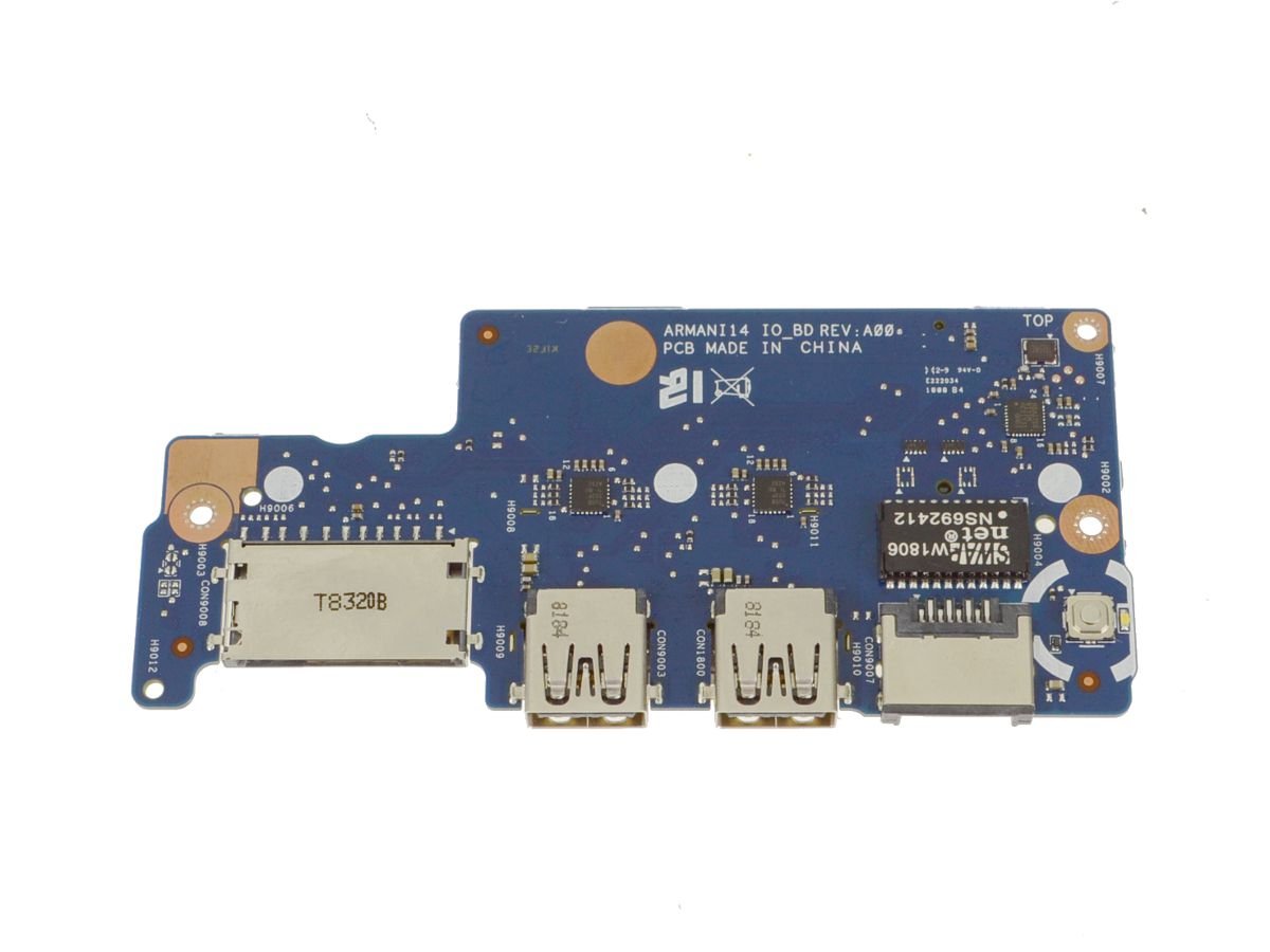 For Dell Vostro 5471 Power Button / USB / SD Card Reader IO Circuit Board - 35KPW - Image 3