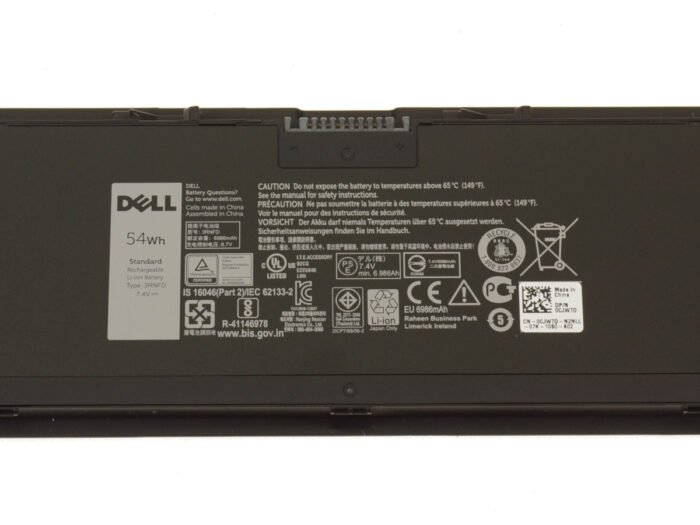 For Dell Latitude E7440 / E7450 6-cell 54Wh Laptop Battery - 3RNFD - Image 3