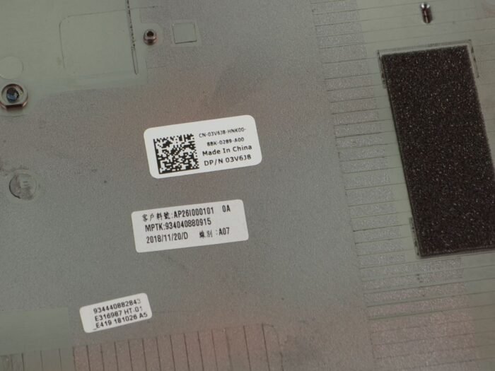 For Dell Latitude 5491 Laptop Bottom Base Assembly - 3V6J8 - Image 2