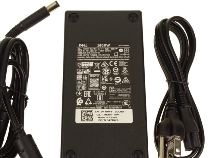 For Dell Precision 7550 / For Alienware 180 Watt Laptop Charger AC/DC Power Adapter 7.4mm - 74X5J - DW5G3