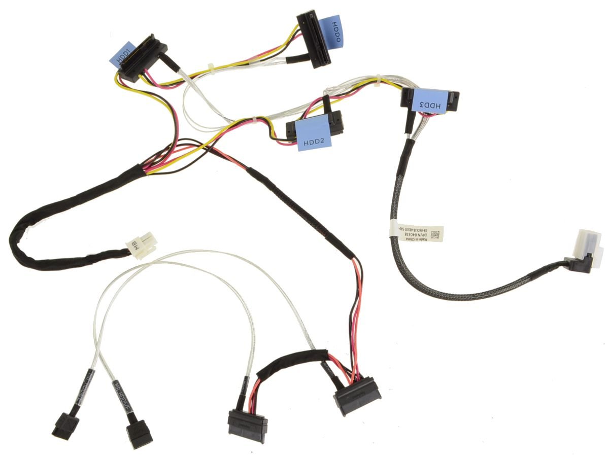 For Dell PowerEdge R330 SAS Perc Card to Hard Drive Cable - 4C4J8