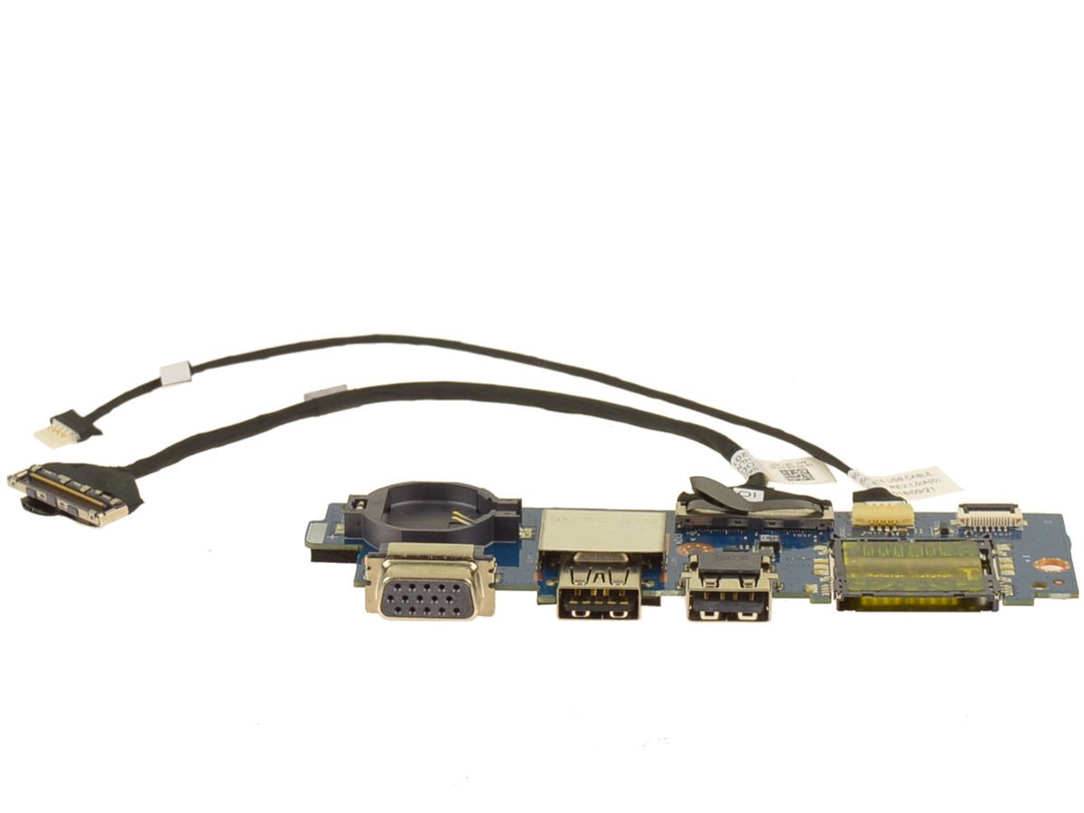 For Dell Vostro 5568 USB / SD Card Reader / VGA IO Circuit Board with Cables - Kit - 4T5M8 - Image 3