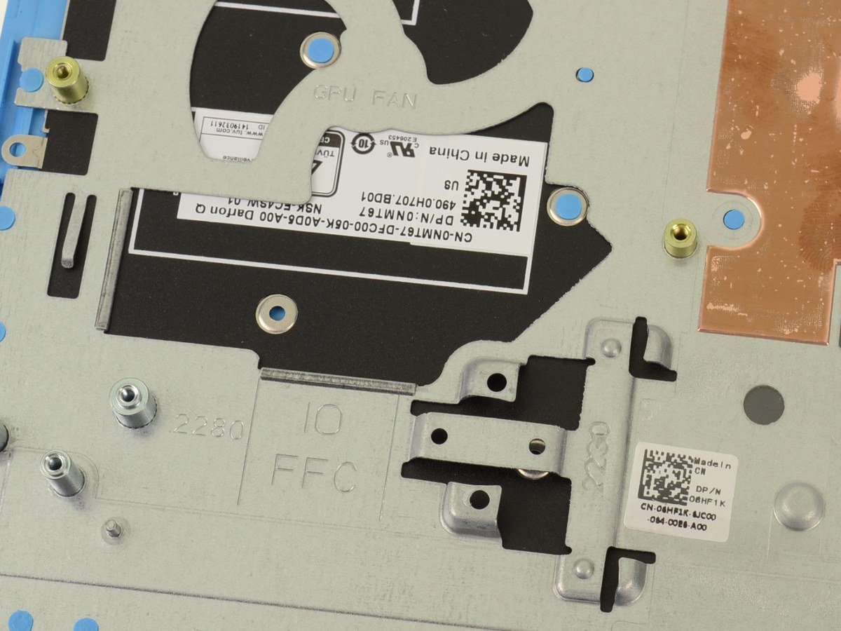 For Dell G Series G3 3500 Palmrest Keyboard Assembly -PG- 3 Cell - No BL - 50X42 - Image 3