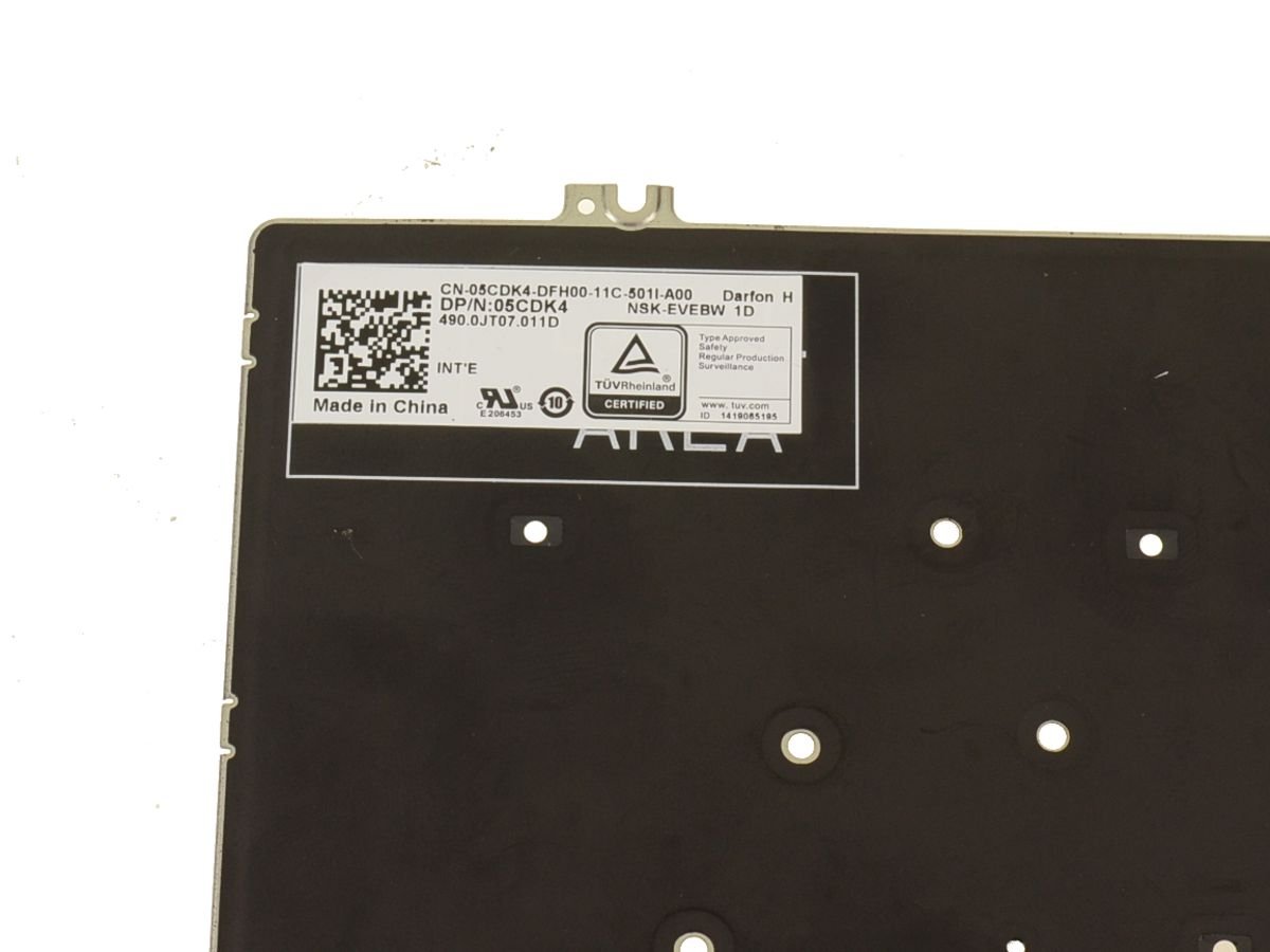 US INTL - For Dell Latitude 7300 / 5300 2-in-1 Laptop Keyboard with Backlight - 5CDK4 - Image 2
