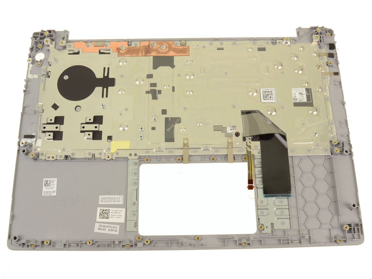 For Dell Inspiron 14 (5485) Laptop Backlit Keyboard Palmrest Assembly ...