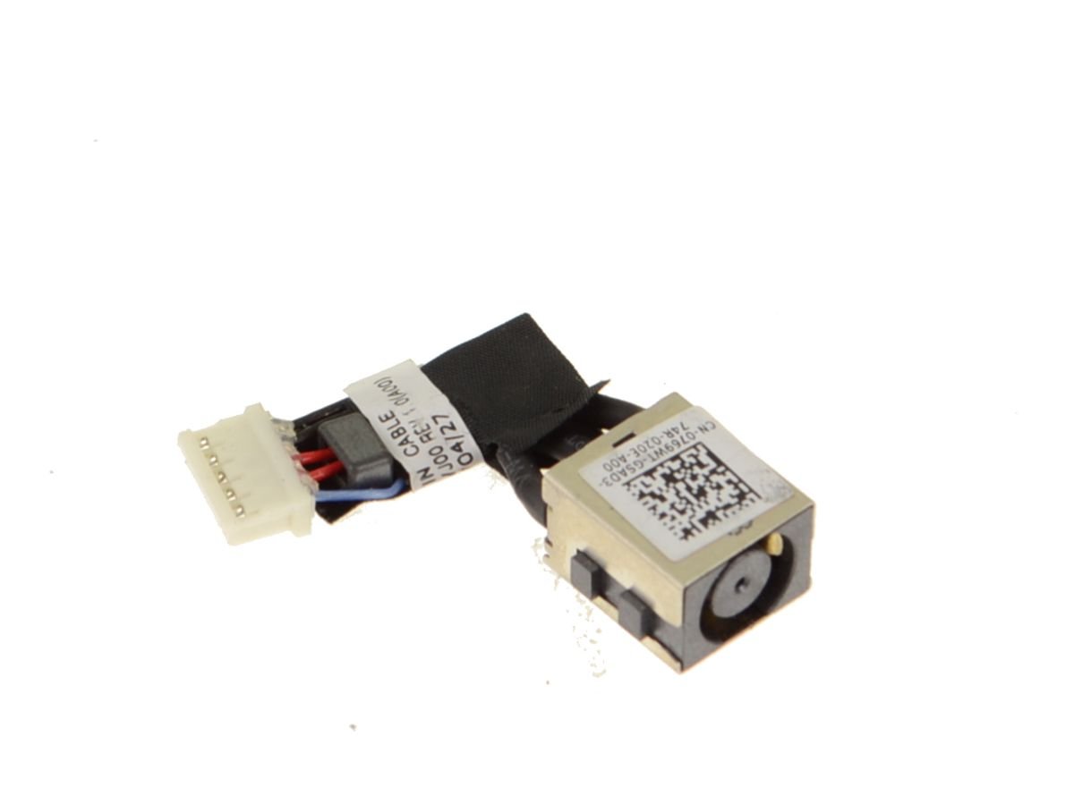 For Dell Latitude E5270 DC Power Input Jack with Cable - 769WT
