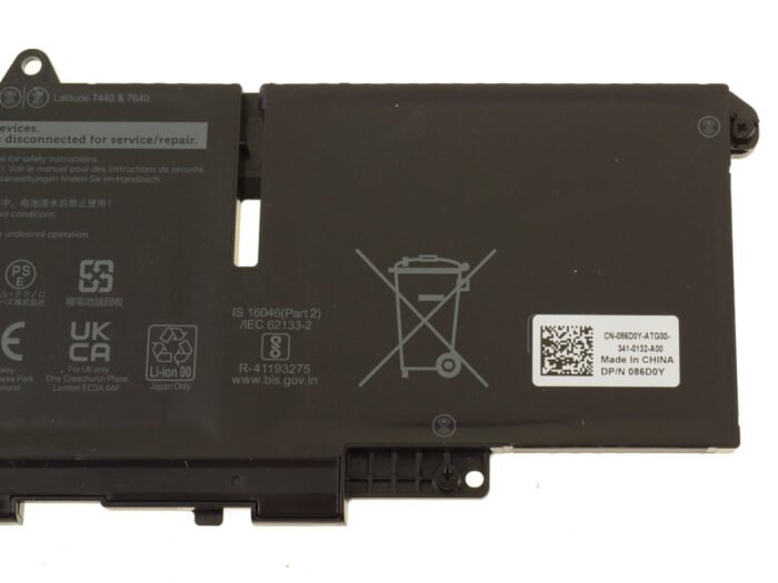 For Dell Latitude 7440 7340 7640 57Wh 3-cell Laptop Battery - 66DWX - Image 4
