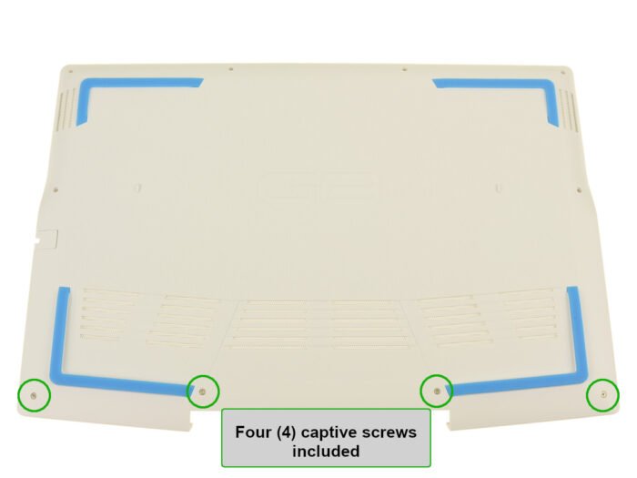 For Dell G Series G3 3590 Laptop Base Bottom Cover Assembly - No USB-C - 8WPFP