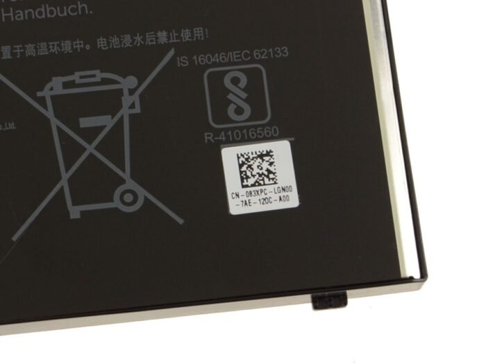 For Dell Latitude 5580 / 5480 / 5280 3-Cell 51Wh Laptop Battery - 93FTF - Image 2