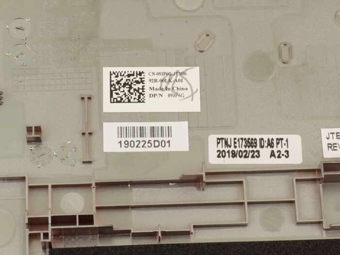 For Dell Inspiron 14 (5480) Bottom Base Cover Assembly - 93P6G - Image 2