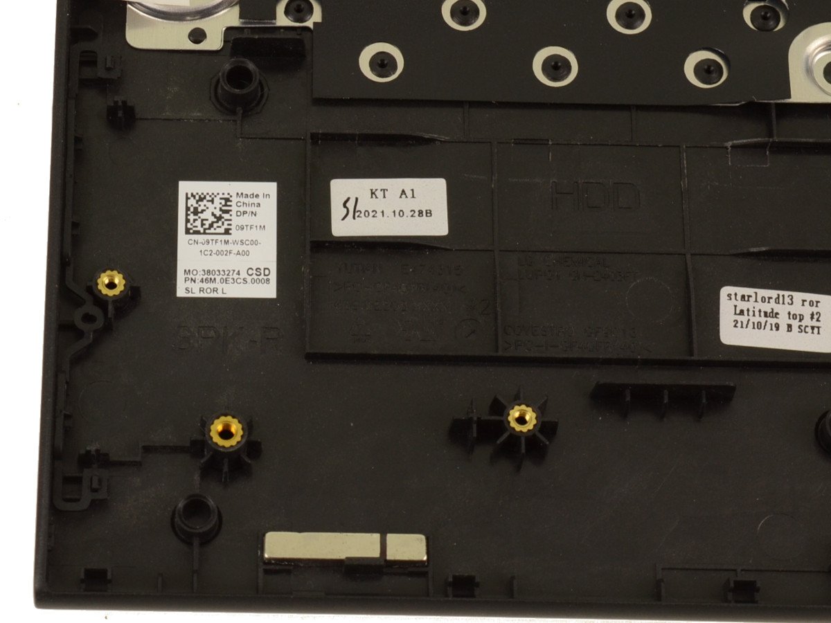 SPANISH - For Dell Latitude 3390 2-in-1 Palmrest Keyboard Assembly - 9TF1M - Image 2