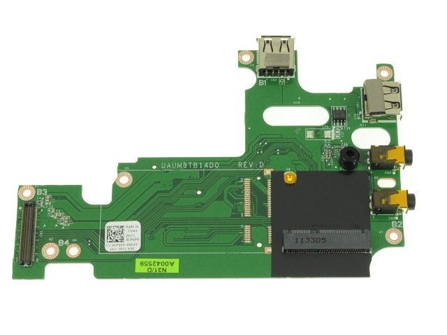 For Dell Inspiron 14R (N4010) Audio Jacks / USB IO Circuit Board For UMA and 512MB - WLAN - CPVP9