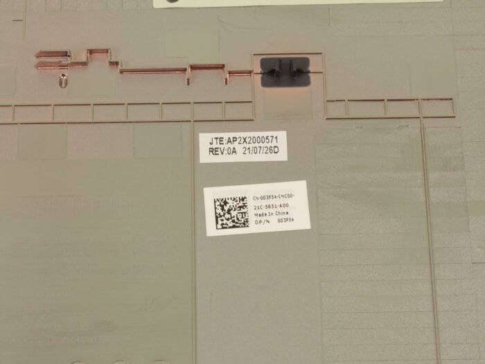GRAY - For Dell Inspiron 3505 / 3501 Bottom Base Cover Assembly - D3F54 - Image 2