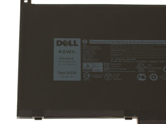 For Dell Latitude 7480 / 7380 / 7280 3-Cell 42Wh Laptop Battery - DJ1J0 - Image 3