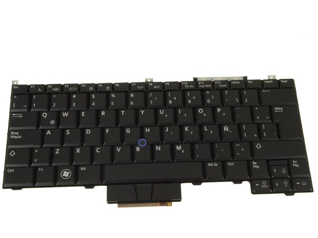 Spanish - For Dell Latitude E4300 Laptop Keyboard - Backlit - DW467