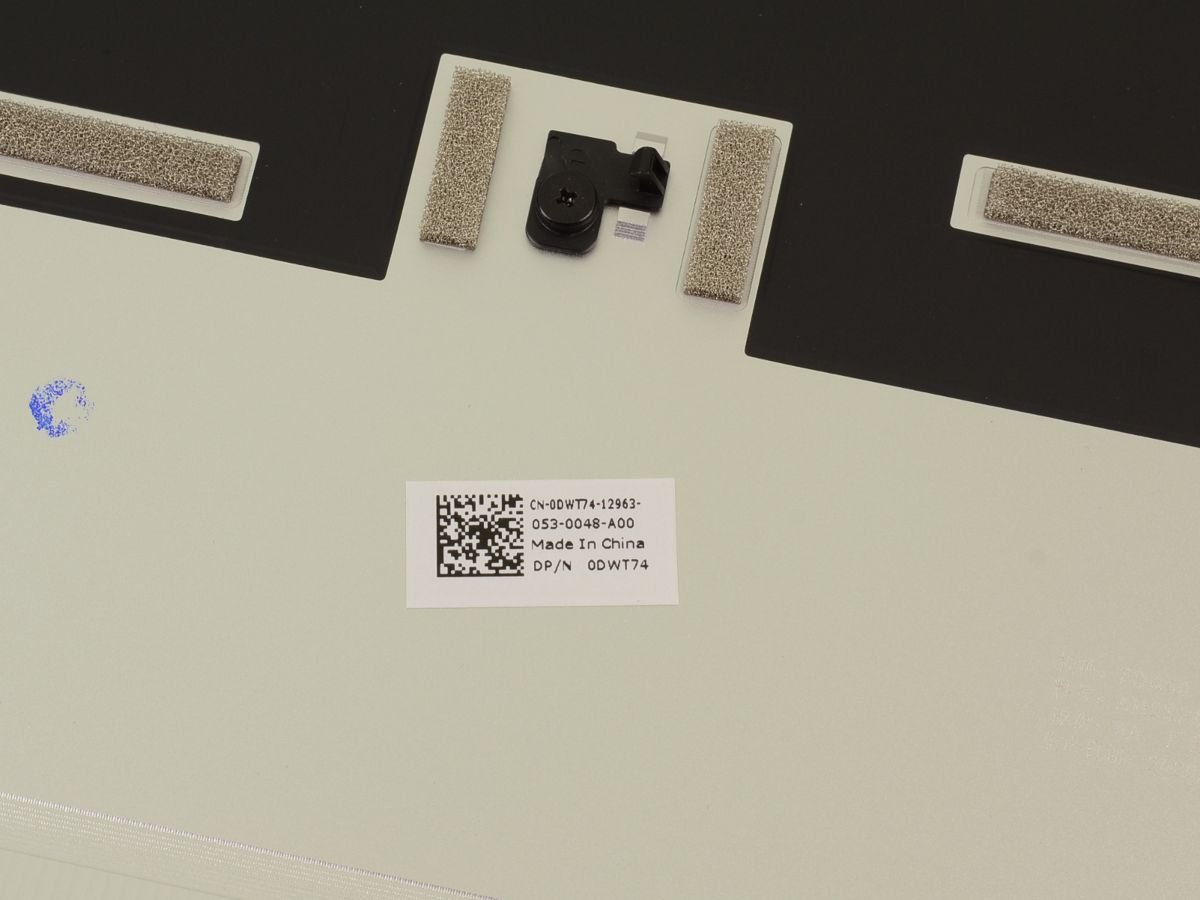 For Dell XPS 15 (9500) Bottom Base Metal Cover Assembly - A19B2A - DWT74 - Image 2