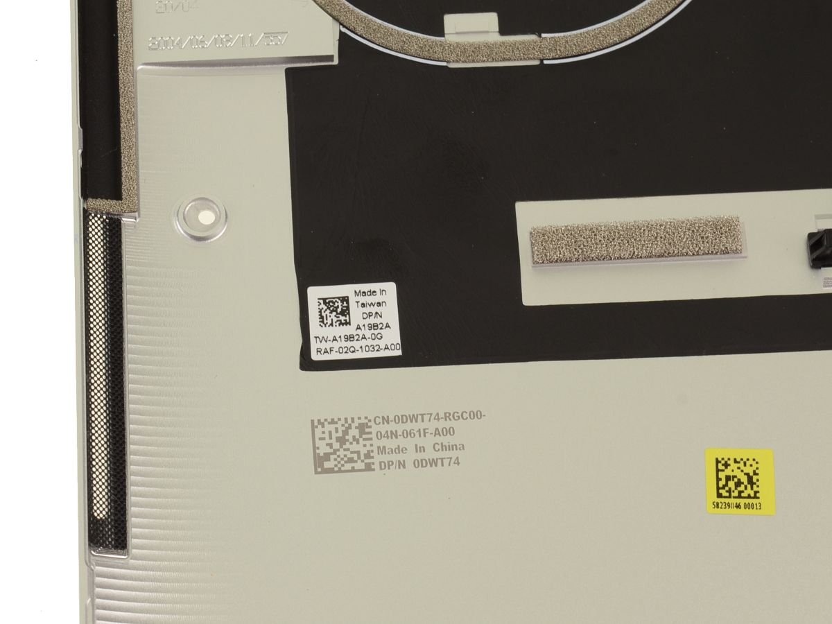 For Dell XPS 15 (9500) Bottom Base Metal Cover Assembly - A19B2A - DWT74 - Image 3