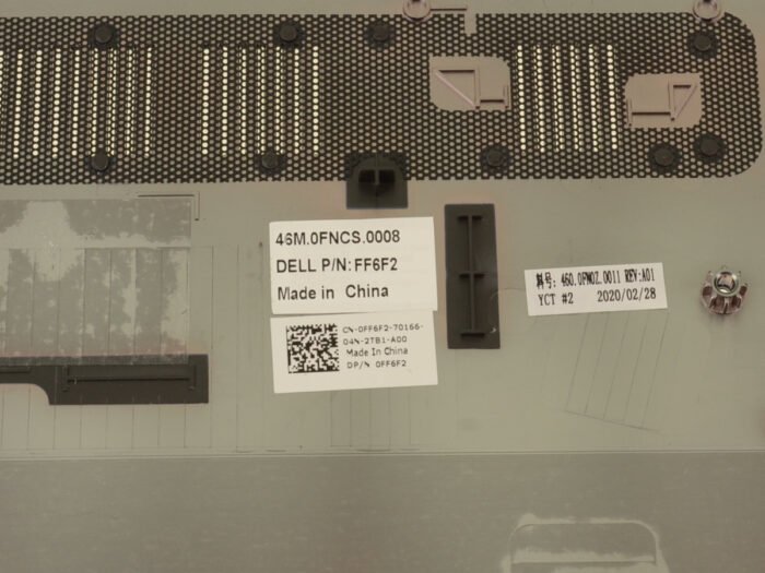For Dell Latitude 3300 Bottom Base Cover Assembly - FF6F2 - Image 3