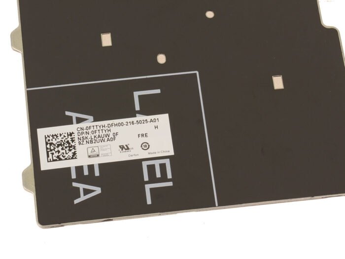 French - For Dell Latitude 3340 / E7450 Laptop Keyboard - FTTYH - Image 3