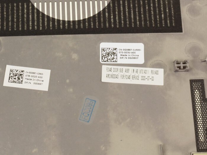 For Dell Latitude 7410 Chromebook Bottom Base Cover Assembly - G0887 - Image 2