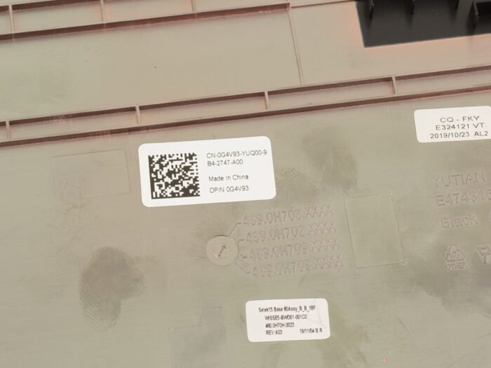 For Dell G Series G3 3590 Laptop Base Bottom Cover Assembly - USB C - G4V93 - Image 3