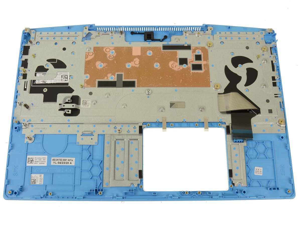 For Dell G Series G3 3500 Palmrest Keyboard Assembly - No BL -EG- 4 Cell - H1DK3