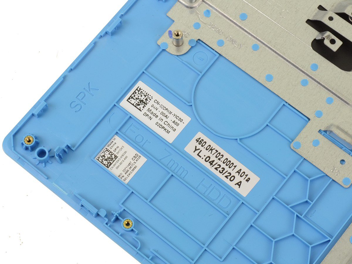 For Dell G Series G3 3500 Palmrest Keyboard Assembly - No BL -EG- 4 Cell - H1DK3 - Image 2