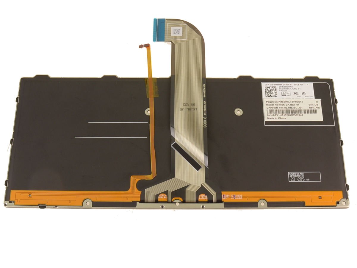 For Dell Latitude 5430 Rugged / 7330 Rugged Backlit Laptop Keyboard - HMW9K