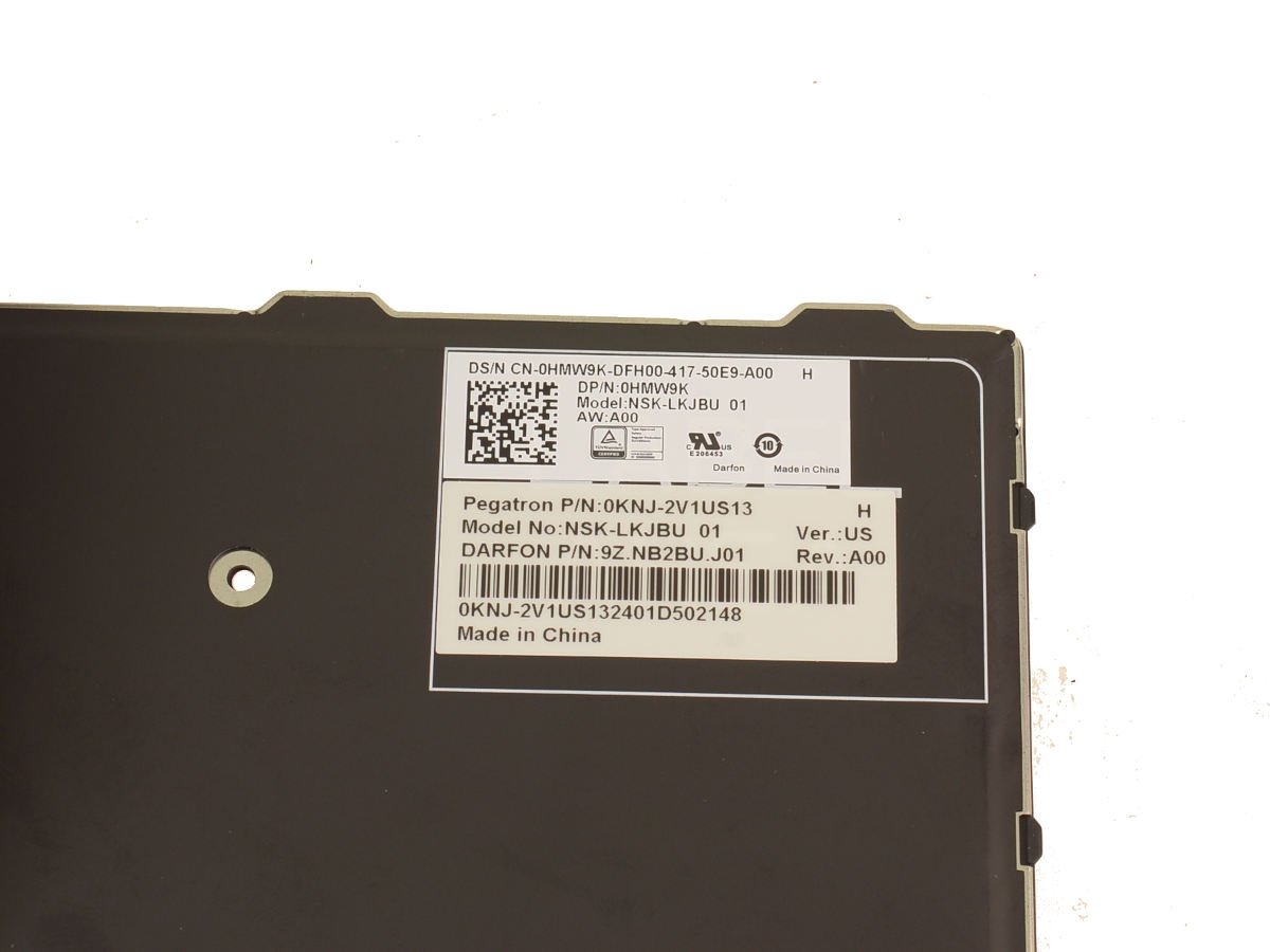 For Dell Latitude 5430 Rugged / 7330 Rugged Backlit Laptop Keyboard - HMW9K - Image 2