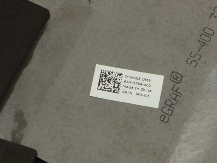 For Dell Latitude 11 (5179) Tablet Bottom Access Panel Door Cover with Fingerprint Reader - HV4J5 - Image 3