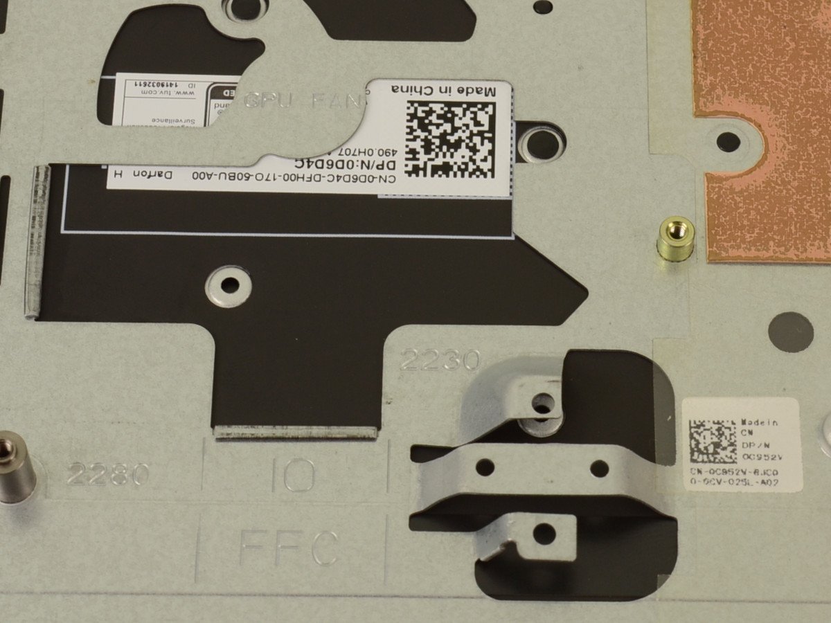 For Dell G Series G5 5500 Palmrest Backlit Keyboard Assembly -EG- 4 Cell - HYJCP - Image 3