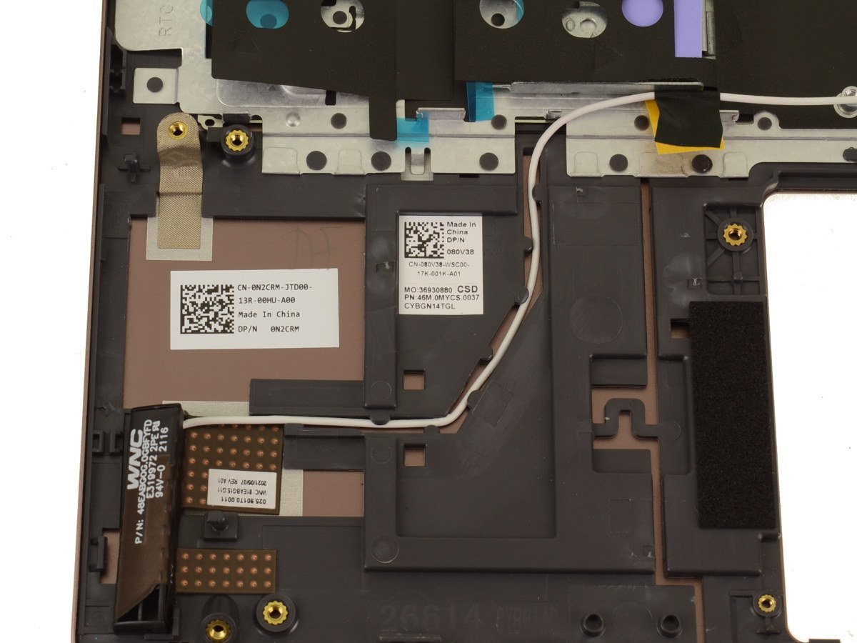 US INTL - For Dell Inspiron 14 5410 Laptop Backlit Keyboard Palmrest Assembly - 80V38 - Image 3