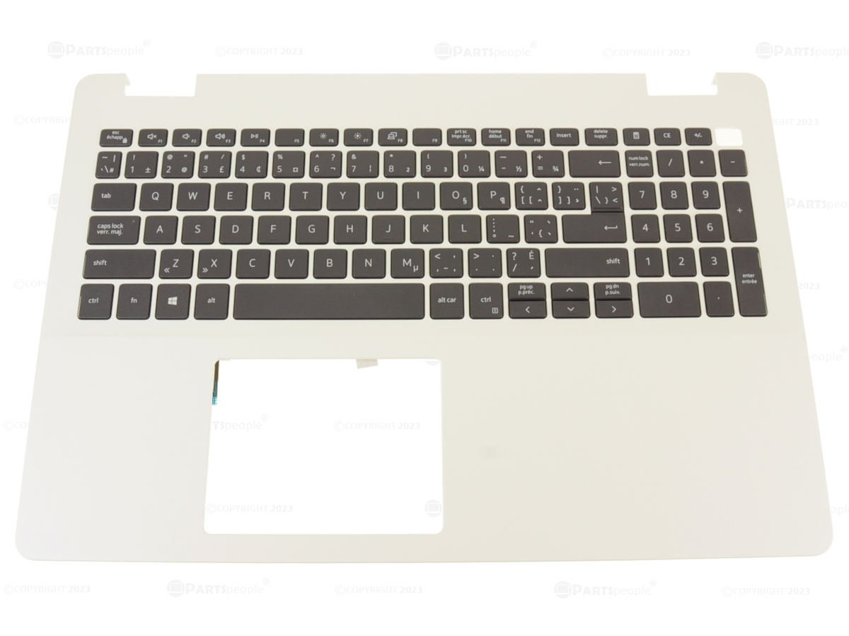 French English - For Dell Inspiron 3505 Palmrest Keyboard Assembly - FR ENG - JNF5K