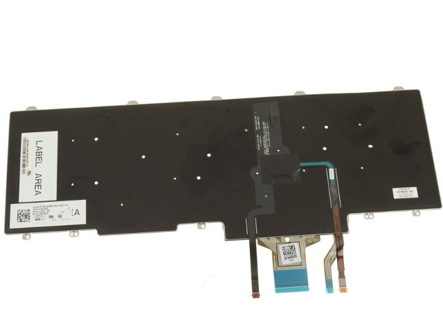 French Canadian - For Dell Latitude E5550 / Precision 15 (3510 / 7510) Laptop Backlit Keyboard - KPCMD - Image 2