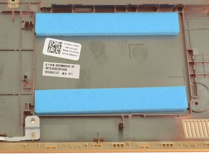 For Dell Inspiron 15 (5570) Bottom Base Cover Assembly - Orange - USB C - M00TJ - Image 2